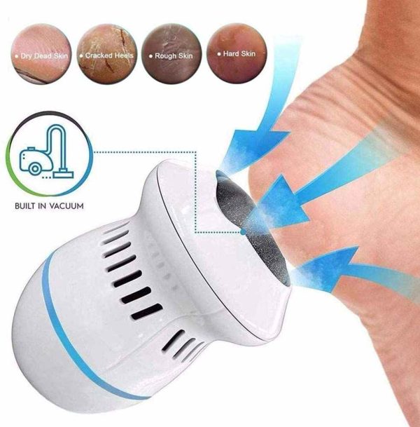 Electric Foot Pedicure Grinder | Rechargeable Callus Remover | Professional Foot File for Dead Skin & Heel Care