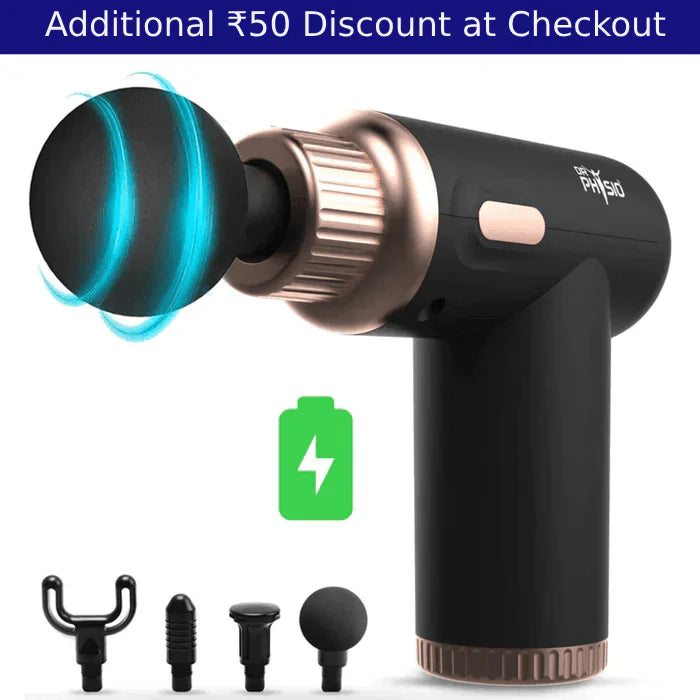 Mini Massage Gun – Portable Handheld Deep Tissue Muscle Massager