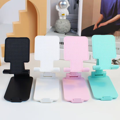 Adjustable & Foldable Mobile Stand | High-Quality Portable Phone Holder for Desk, Table & Bed – Universal Support for All Smartphones