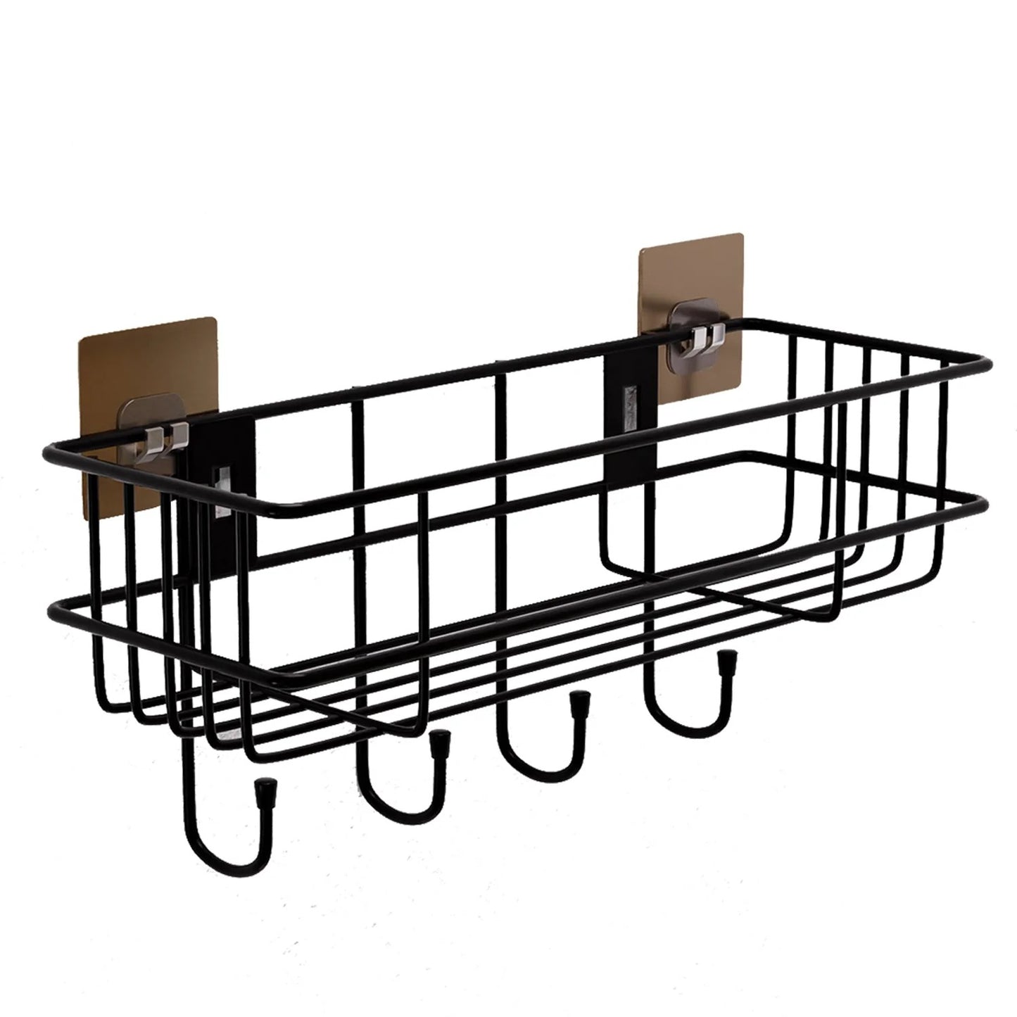 Kitchen & Bathroom Shelf Wall Storage Rack | Space-Saving Organizer for Home – Durable, Multi-Purpose Wall Mounted Rack for Toiletries, Spices & Essentials