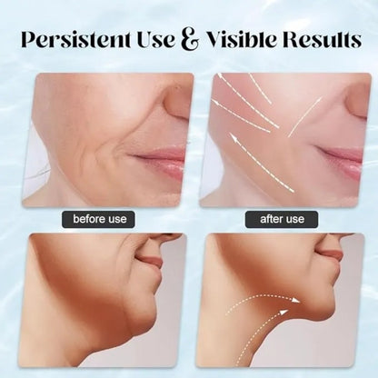 3-in-1 Rechargeable Face & Neck Massager | Skin Tightening, Wrinkle Remover & Lifting Device