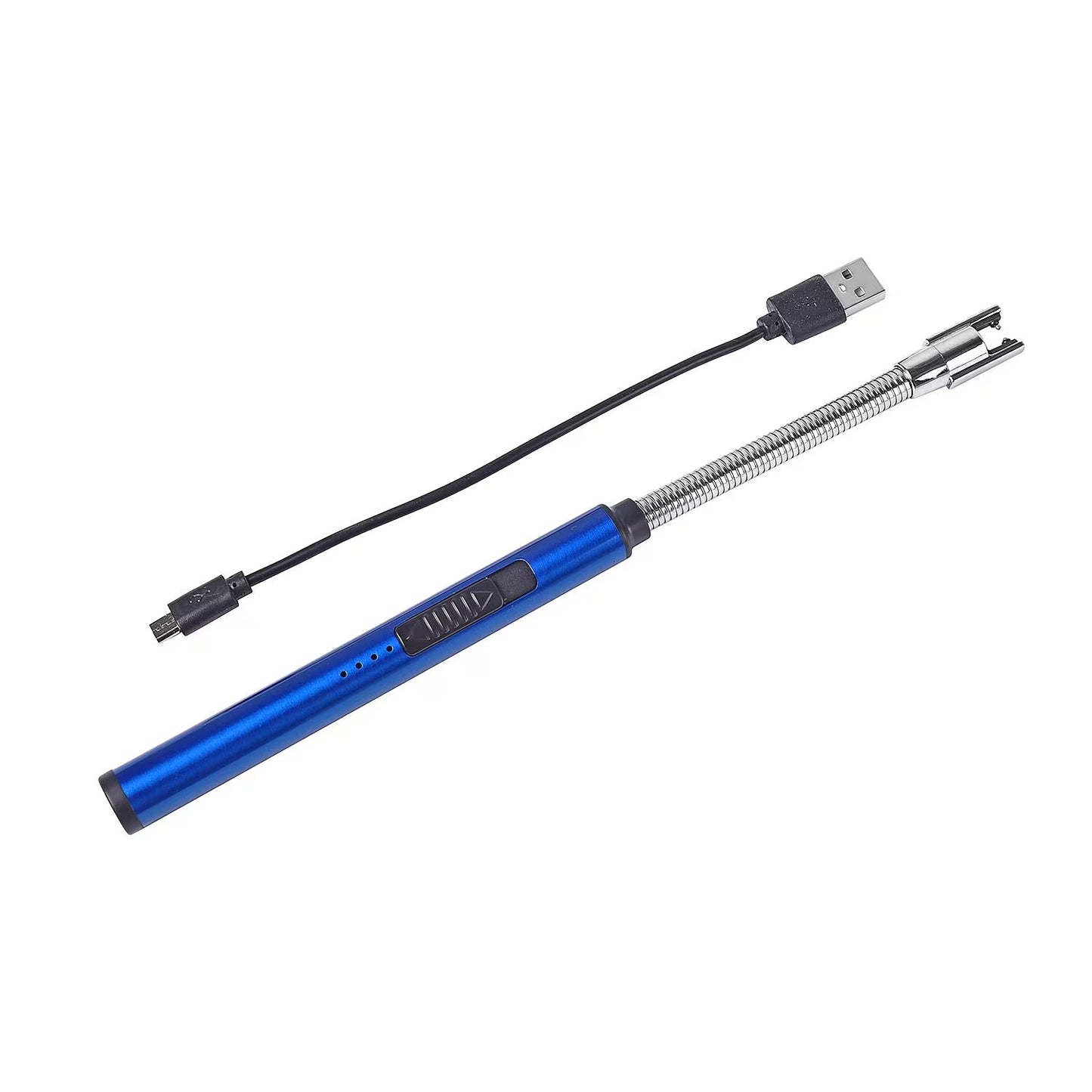 USB Rechargeable Flameless Lighter with 360° Flexible Neck | Windproof Electric Arc Lighter for Candles, BBQ, Kitchen & Outdoor Use