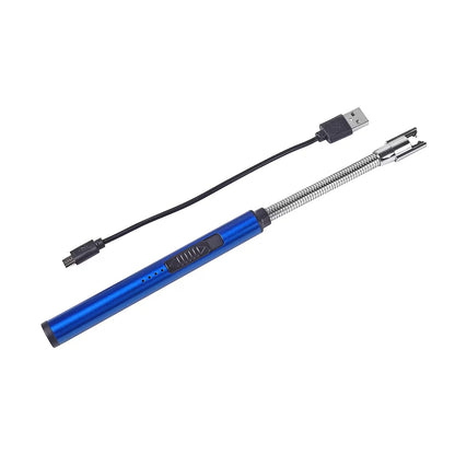 USB Rechargeable Flameless Lighter with 360° Flexible Neck | Windproof Electric Arc Lighter for Candles, BBQ, Kitchen & Outdoor Use