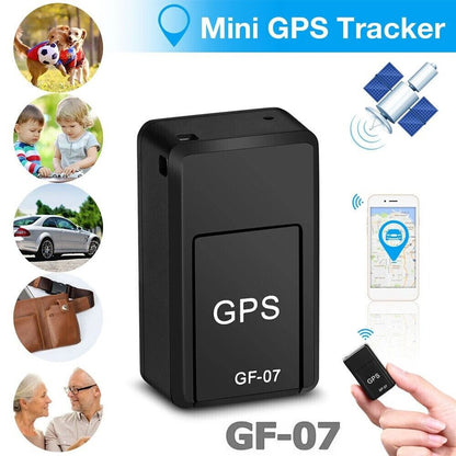Mini Portable GPS Tracker | Real-Time Location Tracker for Car, Bike, Kids & Pets | Anti-Theft Device