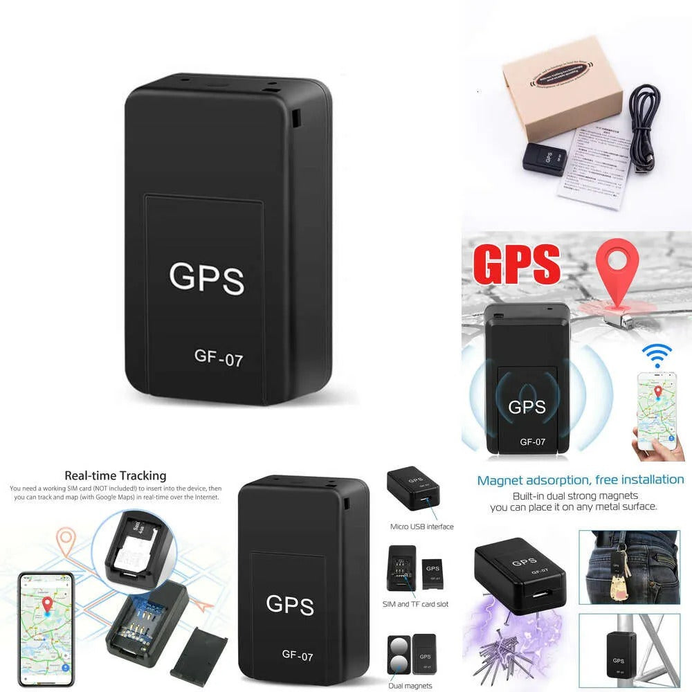Mini Portable GPS Tracker | Real-Time Location Tracker for Car, Bike, Kids & Pets | Anti-Theft Device