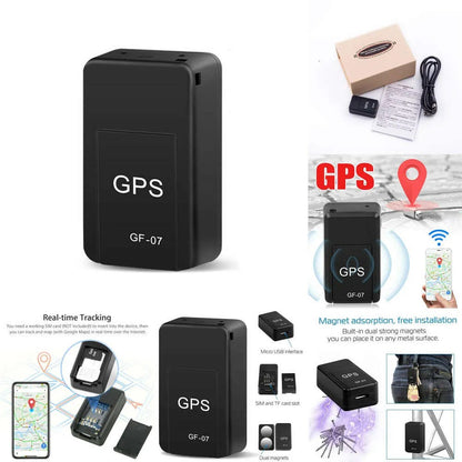 Mini Portable GPS Tracker | Real-Time Location Tracker for Car, Bike, Kids & Pets | Anti-Theft Device